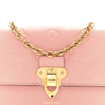 Louis Vuitton LOUIS VUITTON Empreinte Vavin Chain Wallet Rose Poudre 9 of 13