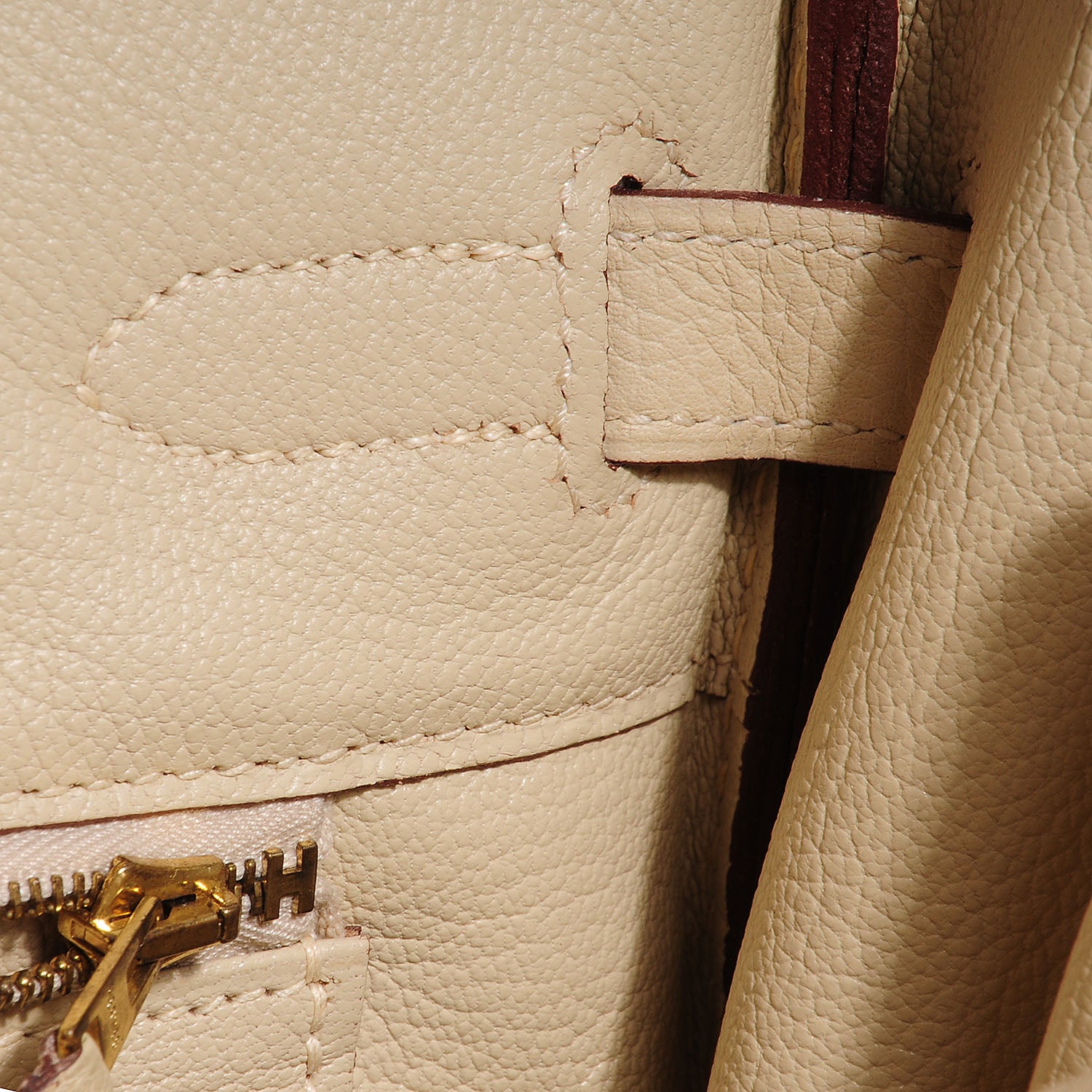 Hermes Taurillon Clemence Birkin 30 Parchemin 12 of 25