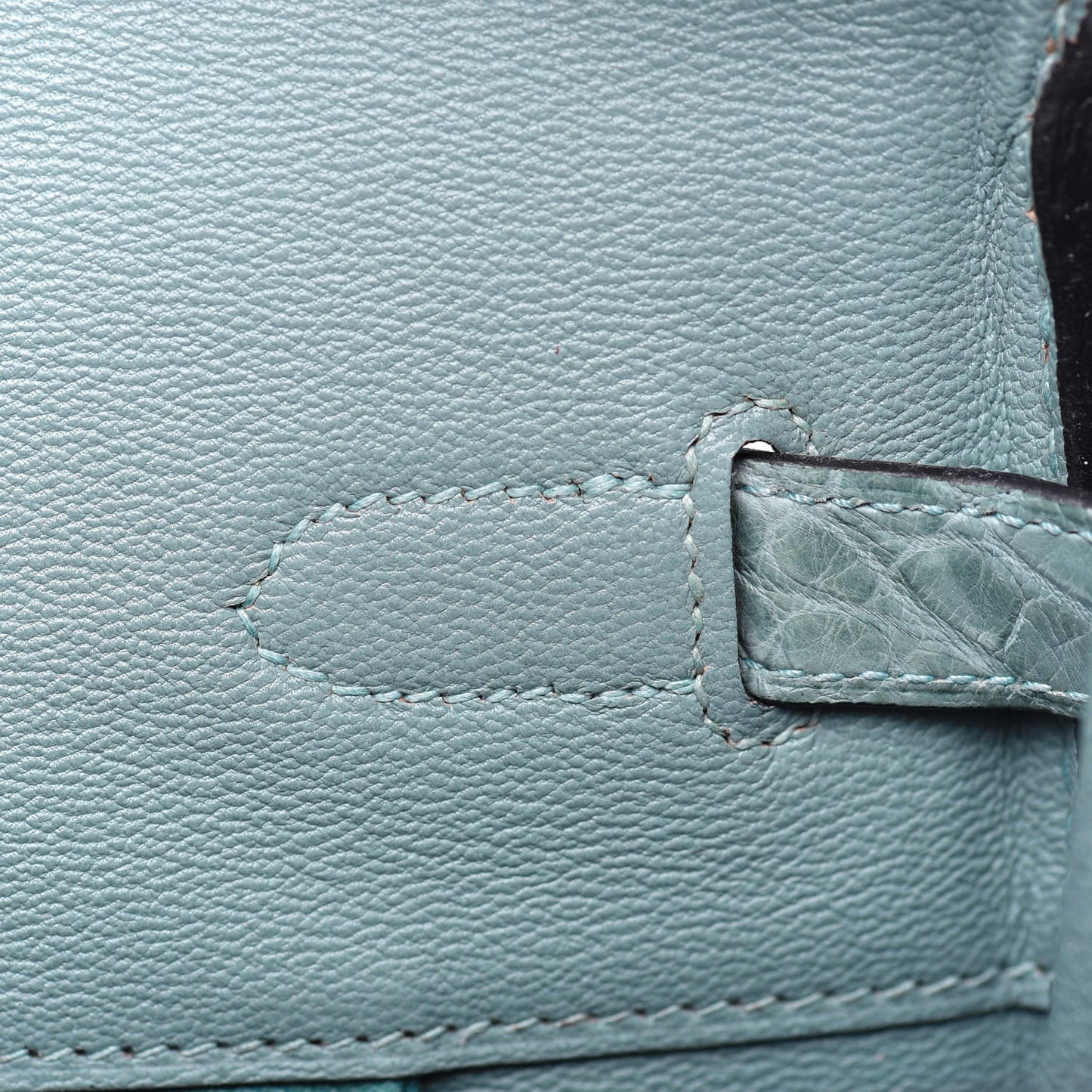 Matte Alligator Birkin 35 Ciel