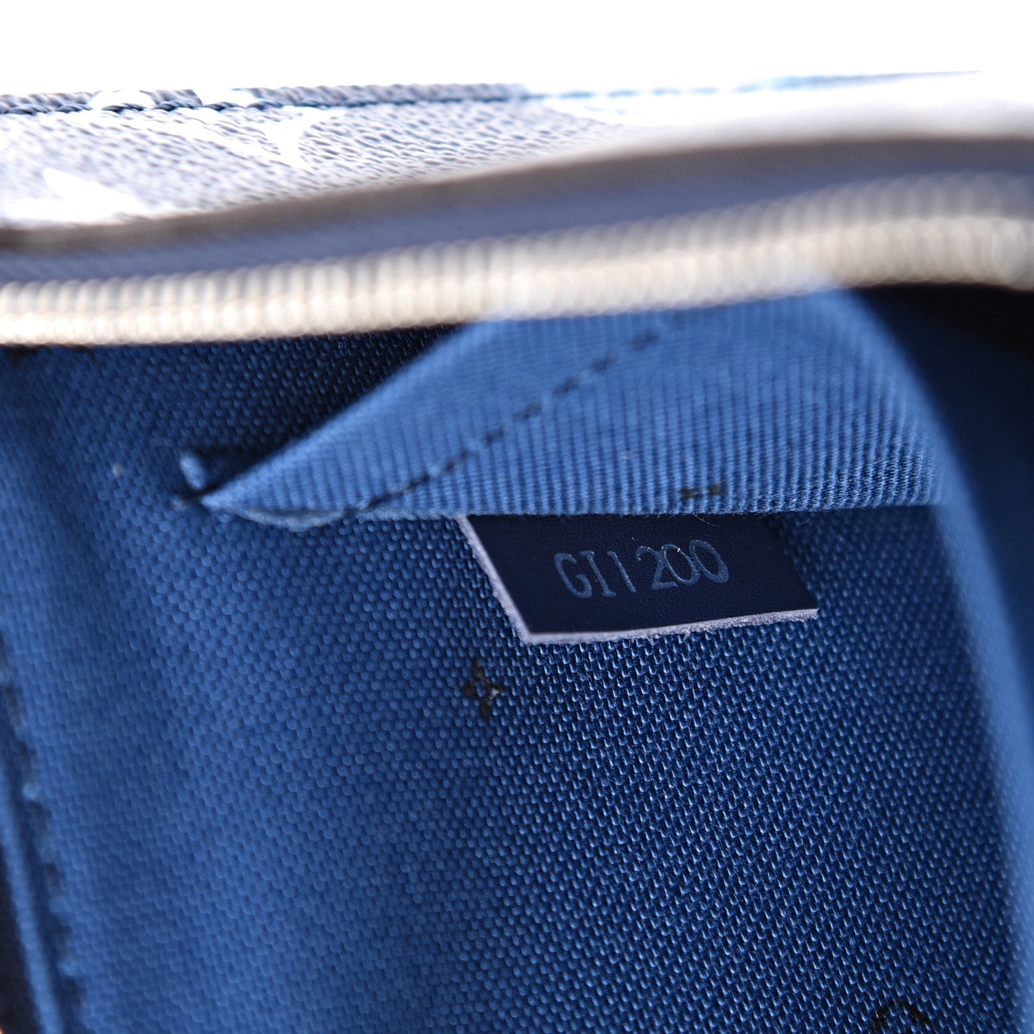 Louis Vuitton Monogram Escale Neverfull MM GM Pochette Blue 6 of 6