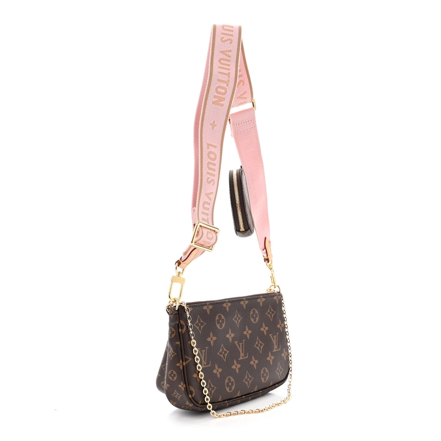 Louis Vuitton Monogram Multi Pochette Accessories Rose Clair 3 of 10