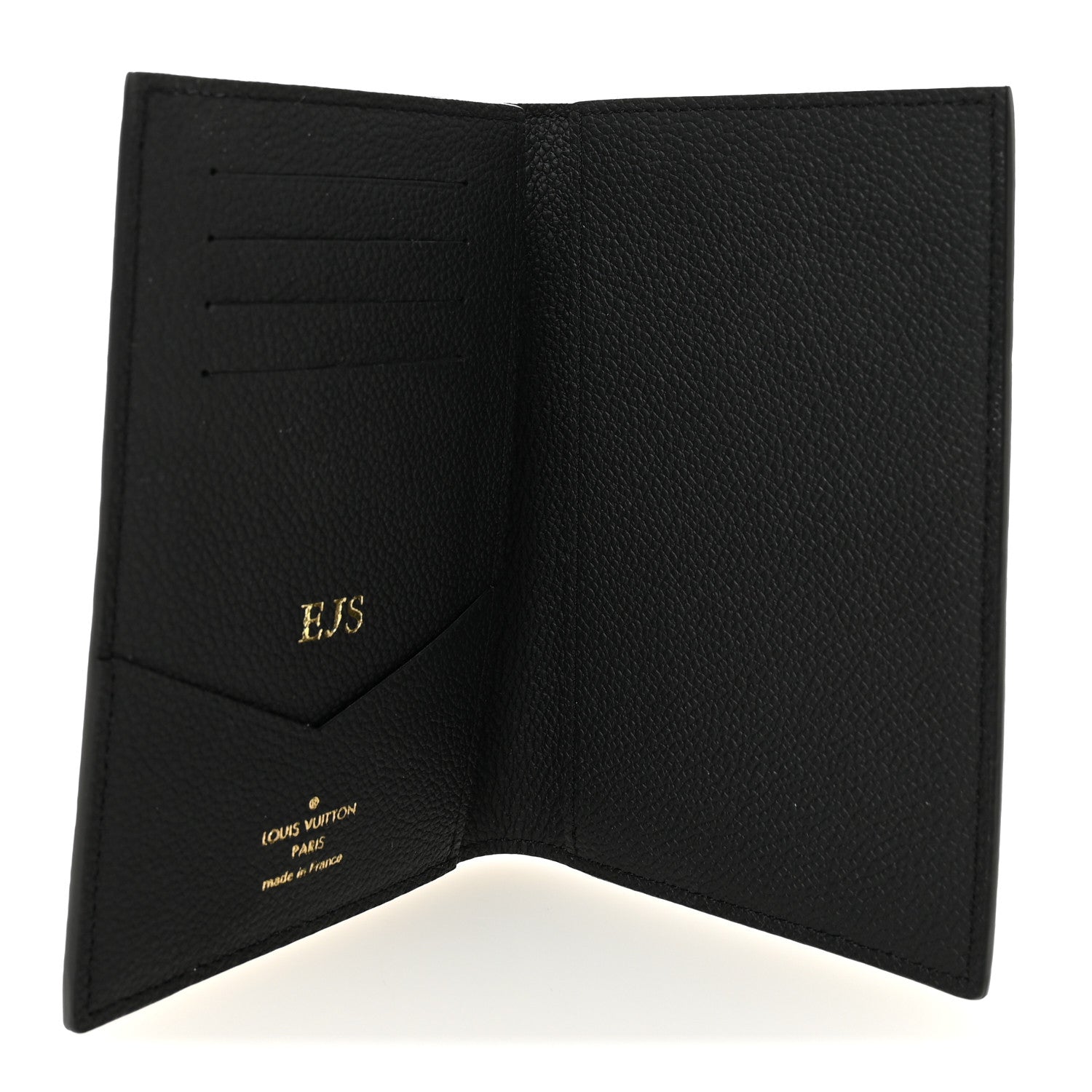 Louis Vuitton Empreinte Monogram Passport Cover Black 5 of 7