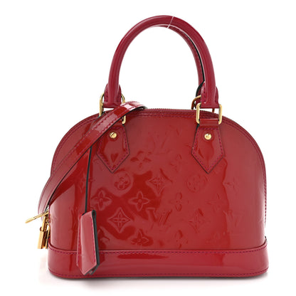 Louis Vuitton Vernis Alma BB Rose Indien 1 of 11