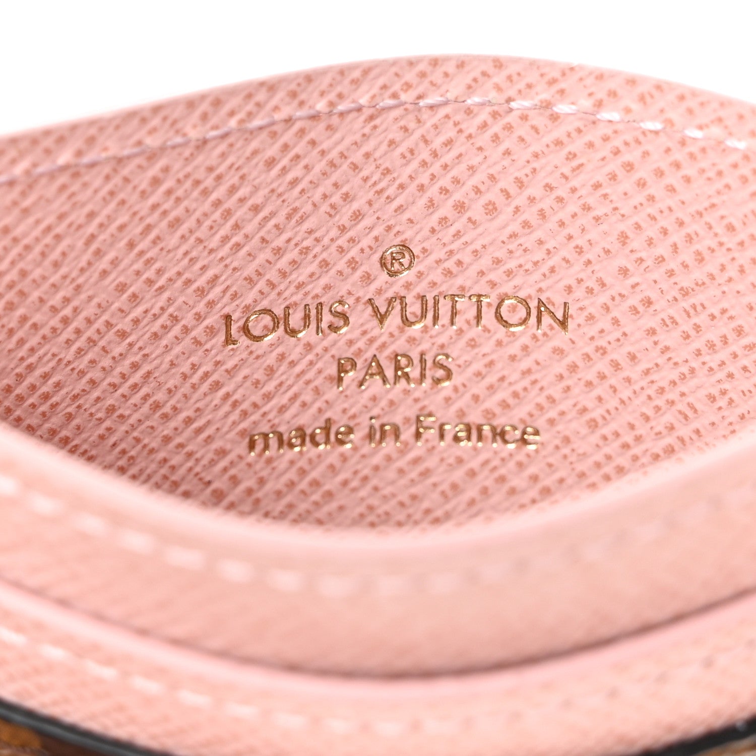 Louis Vuitton Monogram LV Charms Card Holder Rose Ballerine 6 of 6