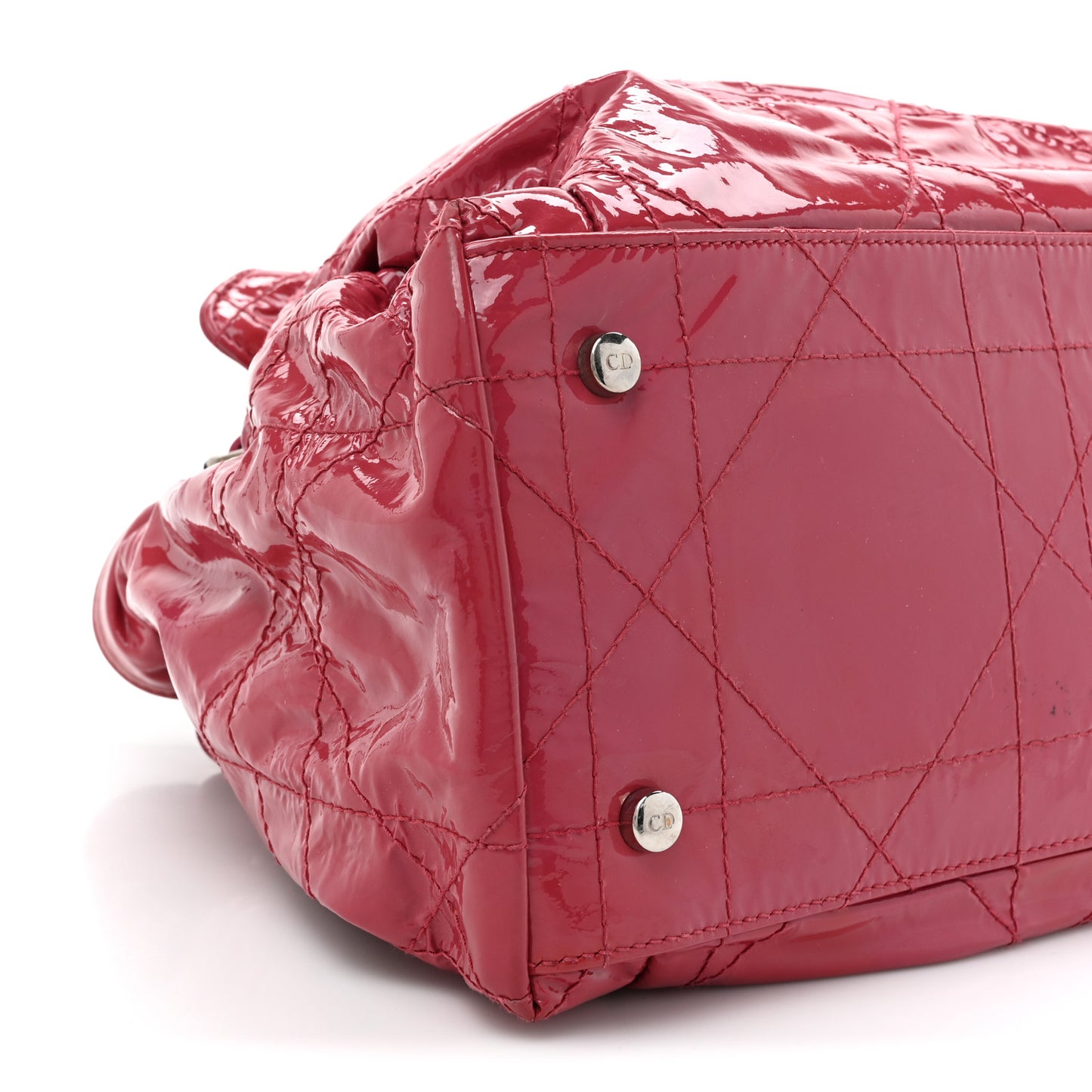 Patent Cannage Medium Le Trente Tote Pink