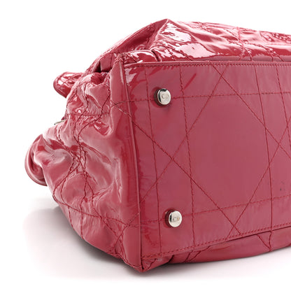Christian Dior Patent Cannage Medium Le Trente Tote Pink 10 of 18