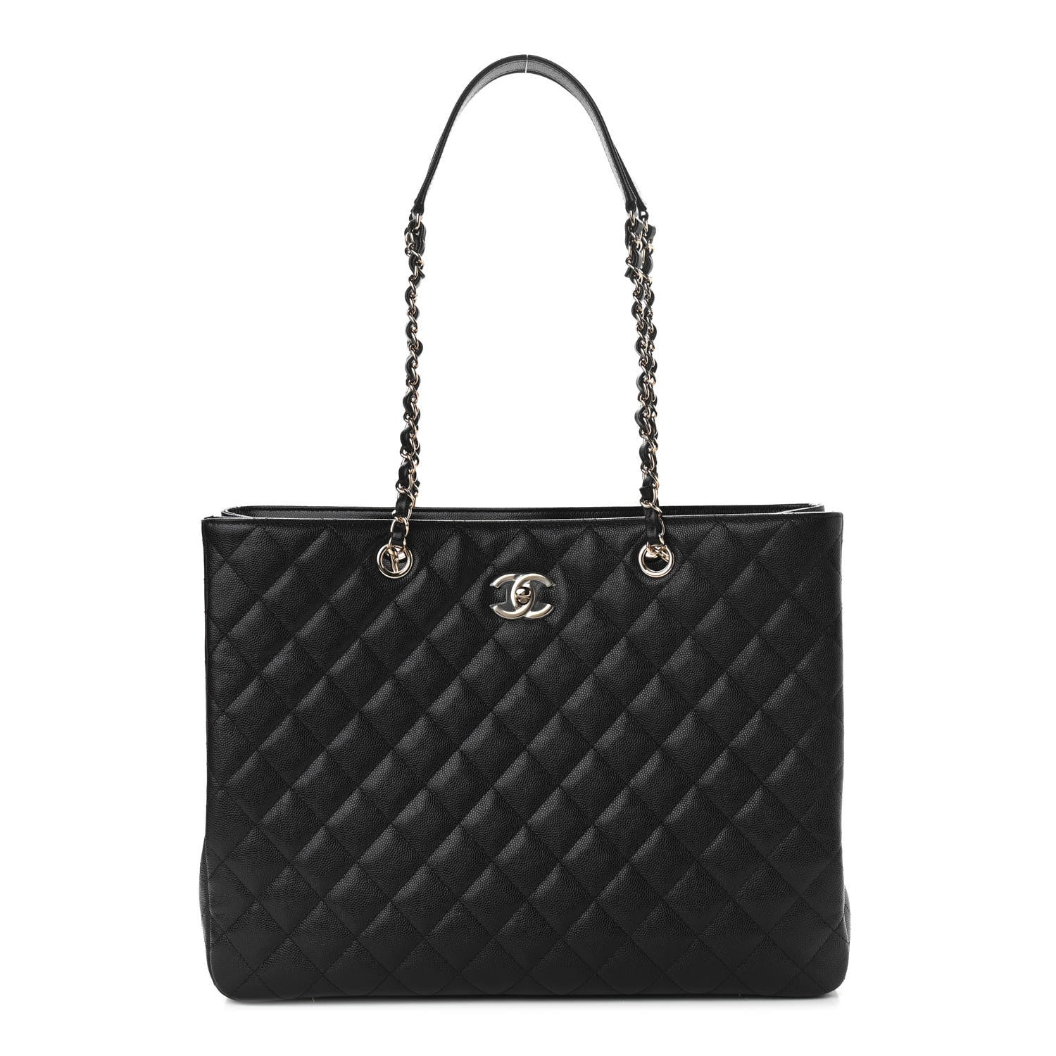 Chanel Caviar Quilted Large Shopping Tote Black 1 of 11