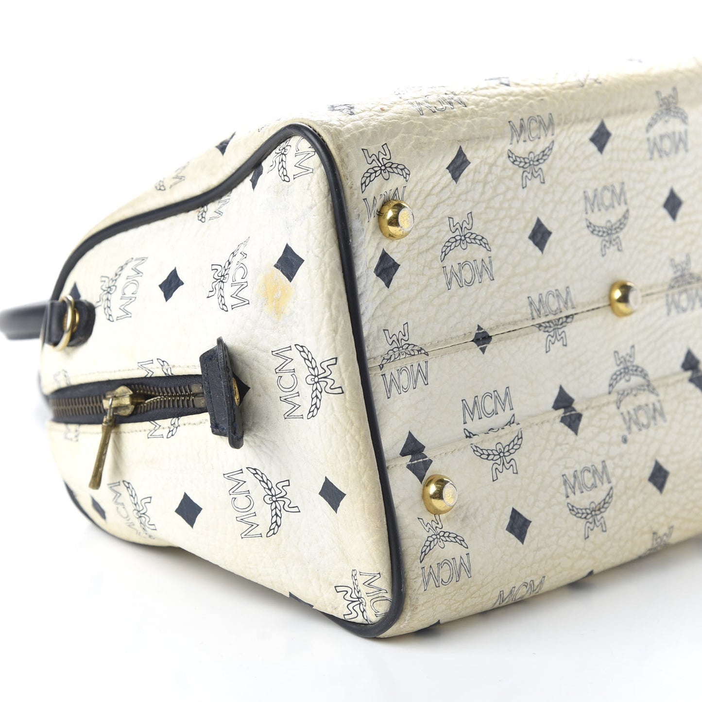 Visetos Essential Boston Bag White