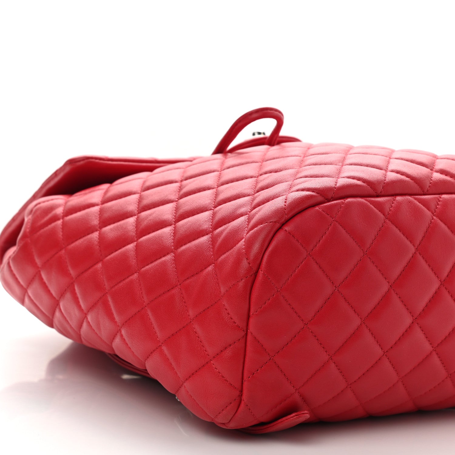 Chanel Lambskin Quilted Large Urban Spirit Backpack Red 9 of 11