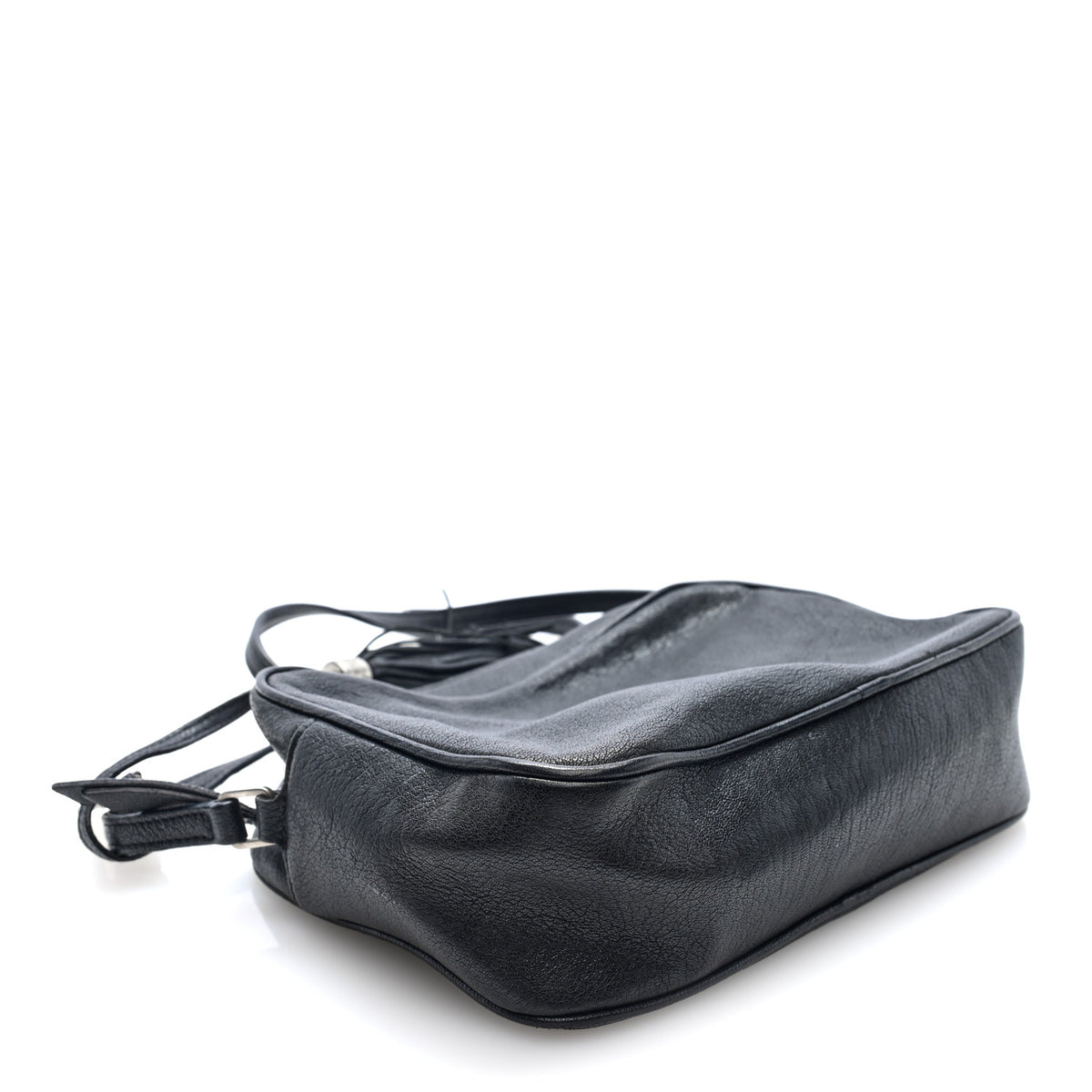 Saint Laurent Lambskin Monogram Small Lou Camera Bag Black 3 of 8
