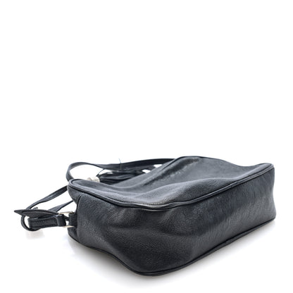 Saint Laurent Lambskin Monogram Small Lou Camera Bag Black 3 of 8