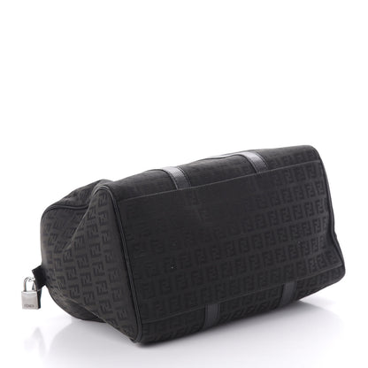 Fendi Zucchino Vitello Boston Black 4 of 12
