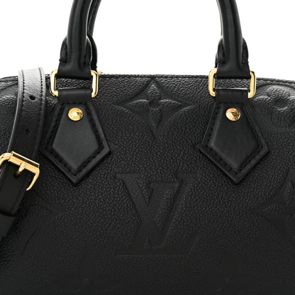 Louis Vuitton LOUIS VUITTON Empreinte Monogram Giant Speedy Bandouliere 20 Black 7 of 9
