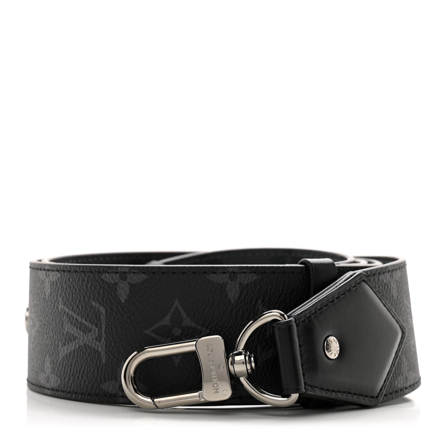 Louis Vuitton Monogram Eclipse Reversible Bandouliere Shoulder Strap 1 of 7
