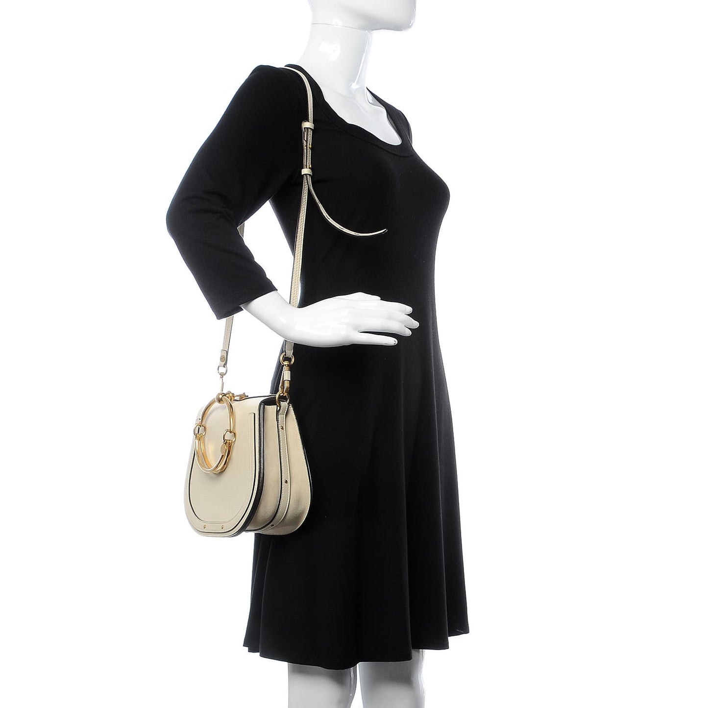 Caviar Petit Shopping Tote PST Black