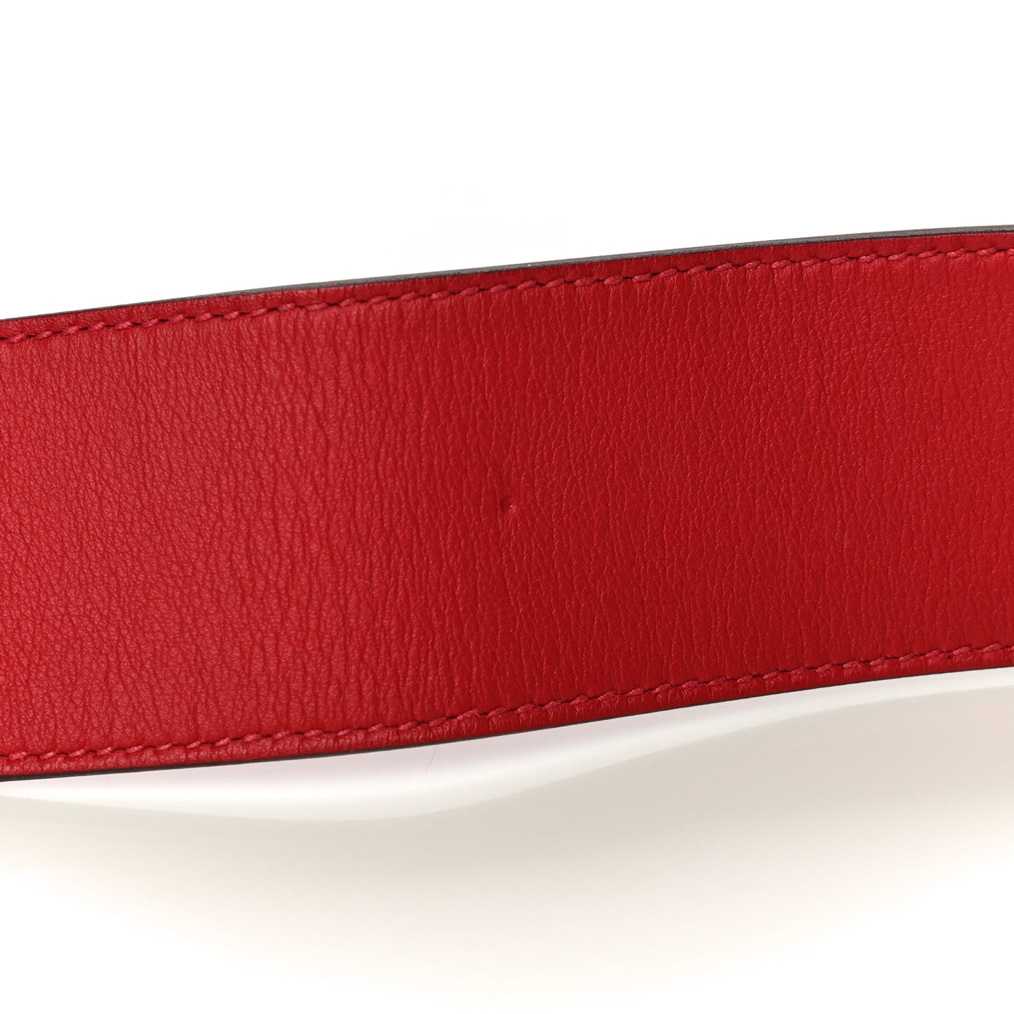 Swift Epsom Pocket Kelly Shoulder Strap Rouge Casaque Rouge De Coeur