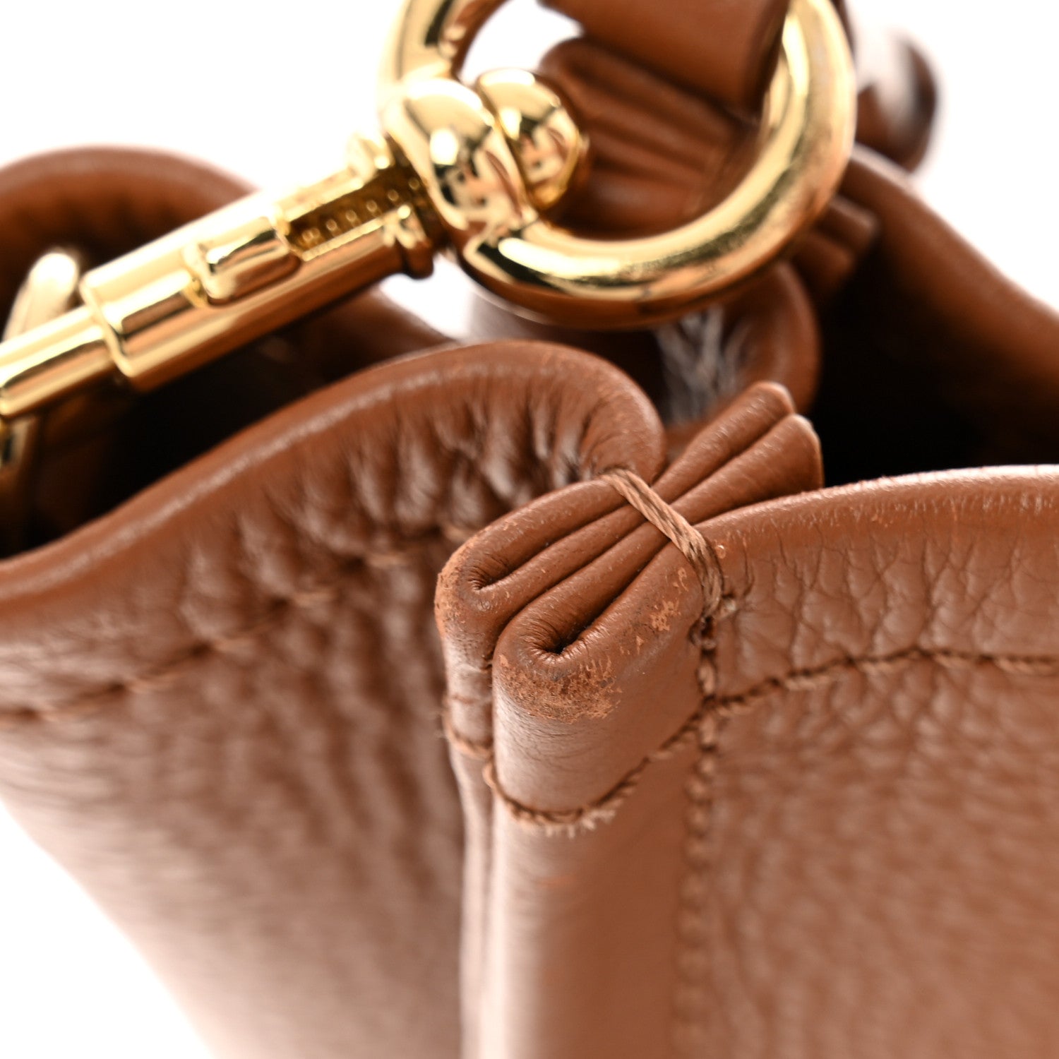Marc Jacobs Grained Calfskin Medium The Tote Bag Argan Oil 13 of 13