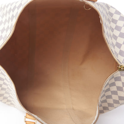Louis Vuitton Damier Azur Keepall 50 7 of 9