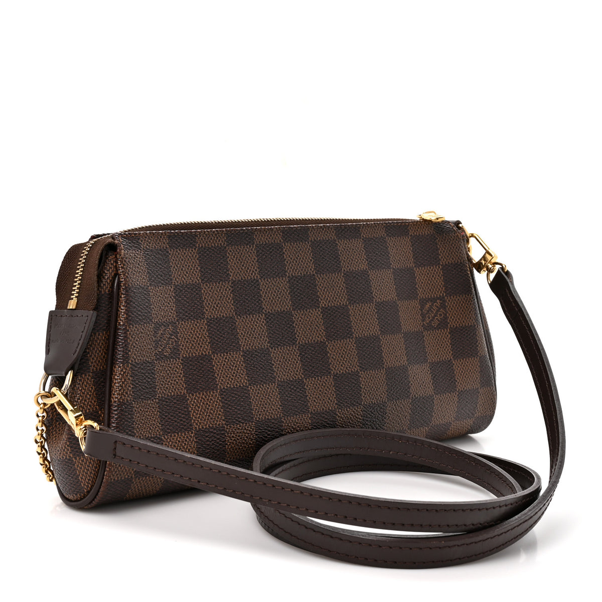 Louis Vuitton Damier Ebene Eva Clutch 3 of 14