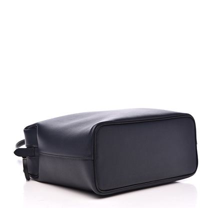 Celine Lambskin Small Soft Cube Satchel Navy 4 of 9