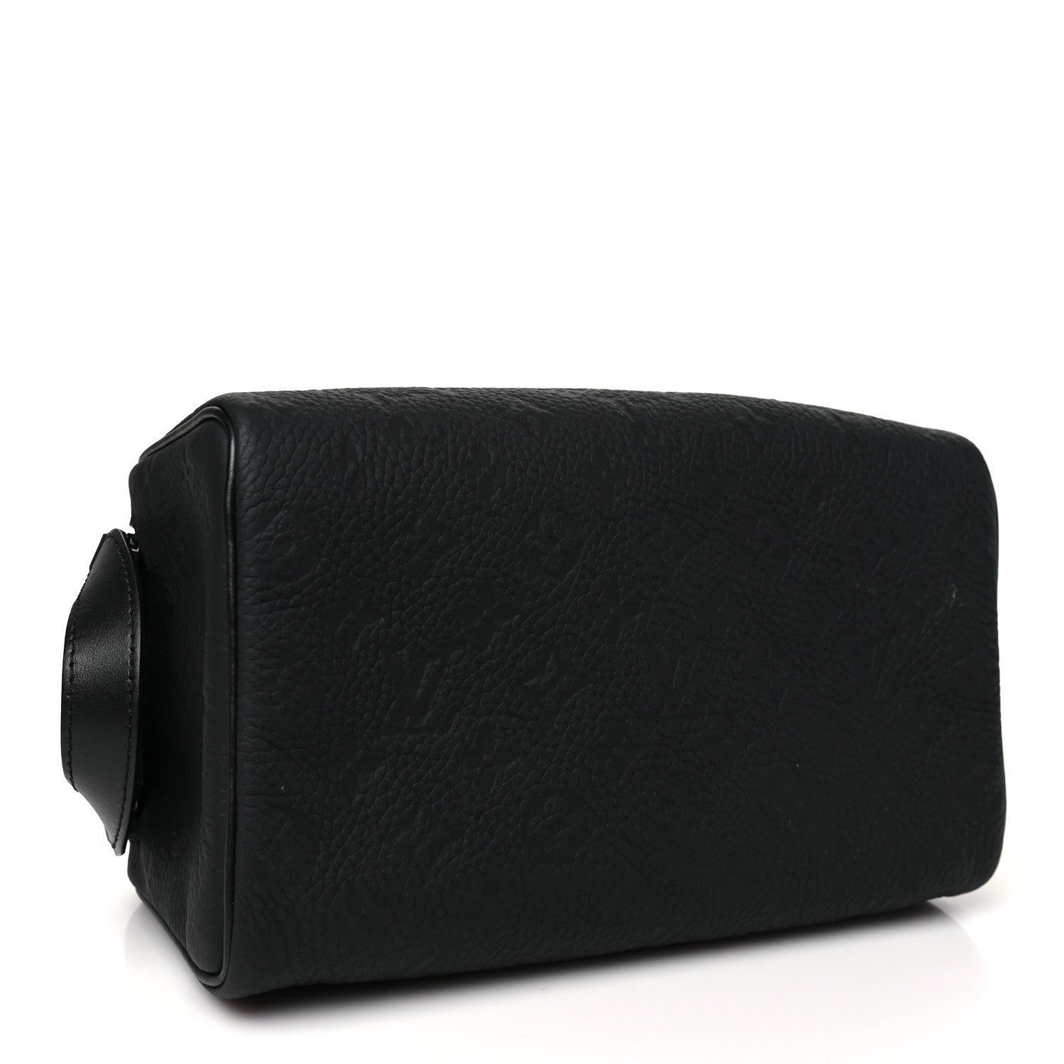Louis Vuitton Taurillon Monogram Dopp Kit Toilet Pouch Black 4 of 8