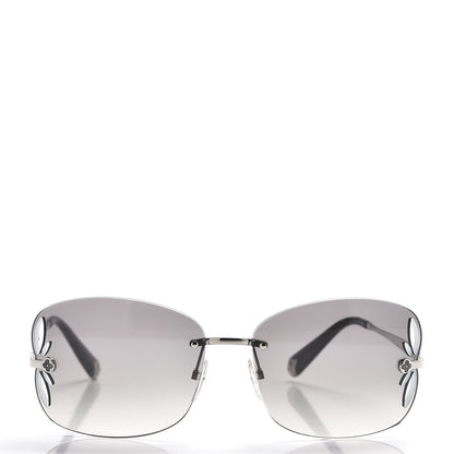 Louis Vuitton Lily Glitter Sunglasses Z0308U Dark Grey 2 of 7