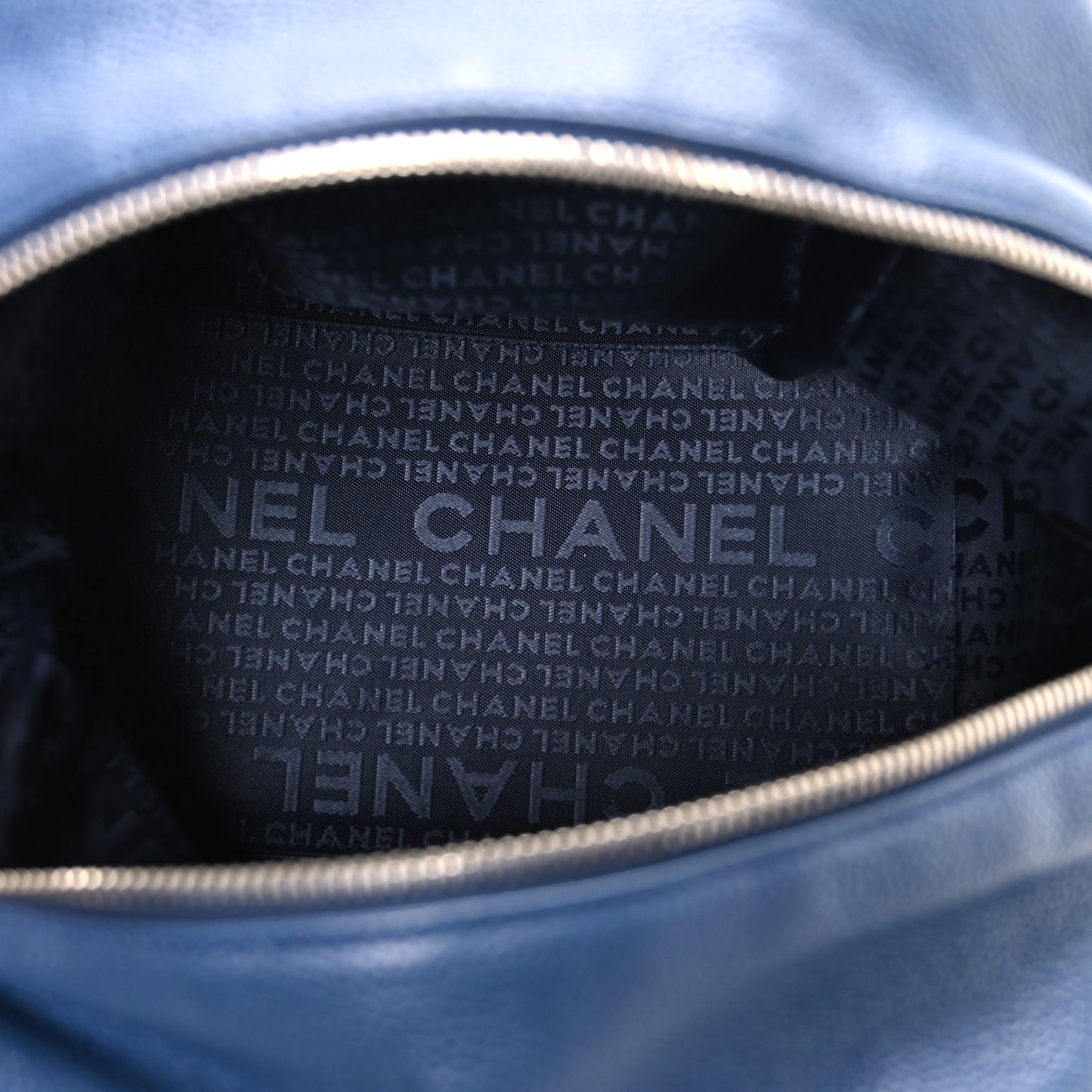 Caviar Perforated Bowler Blue