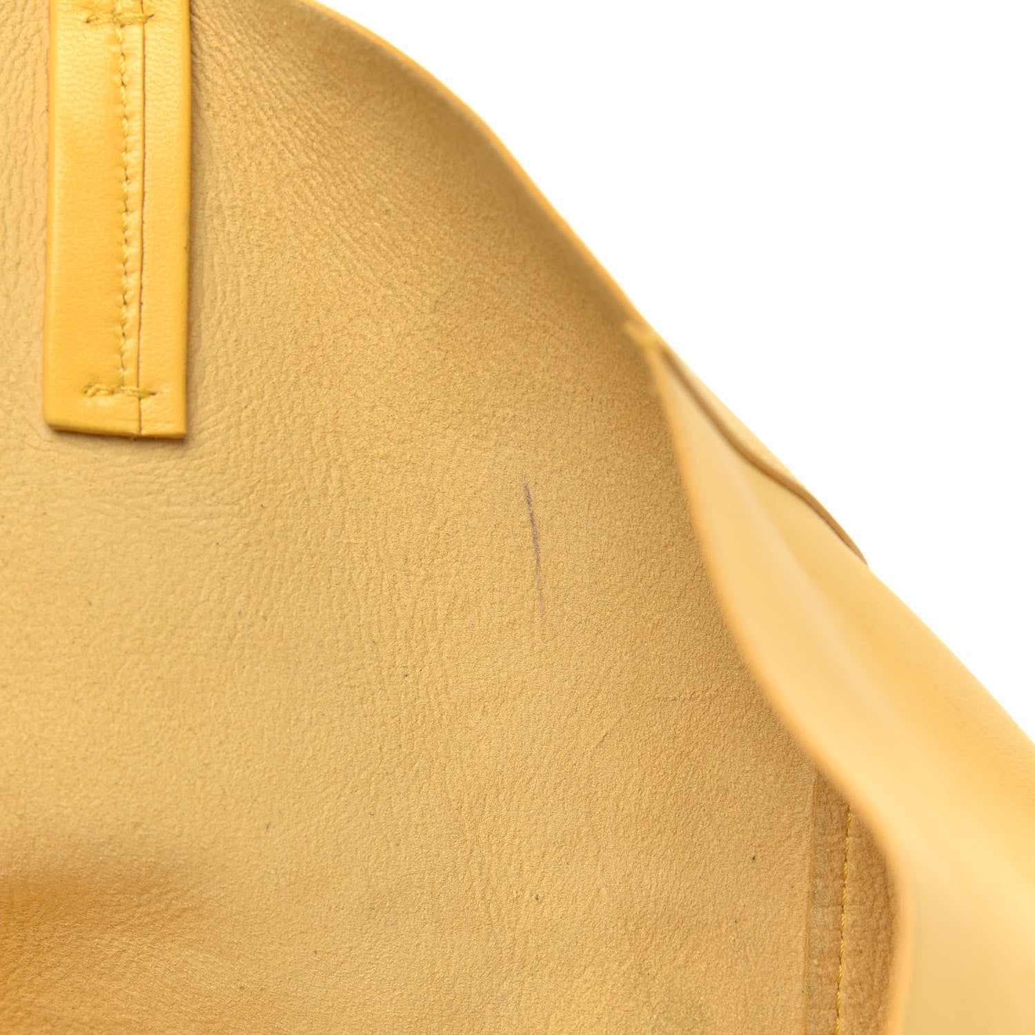 Celine Lambskin Vertical Bi-Color Cabas Black Yellow 15 of 15