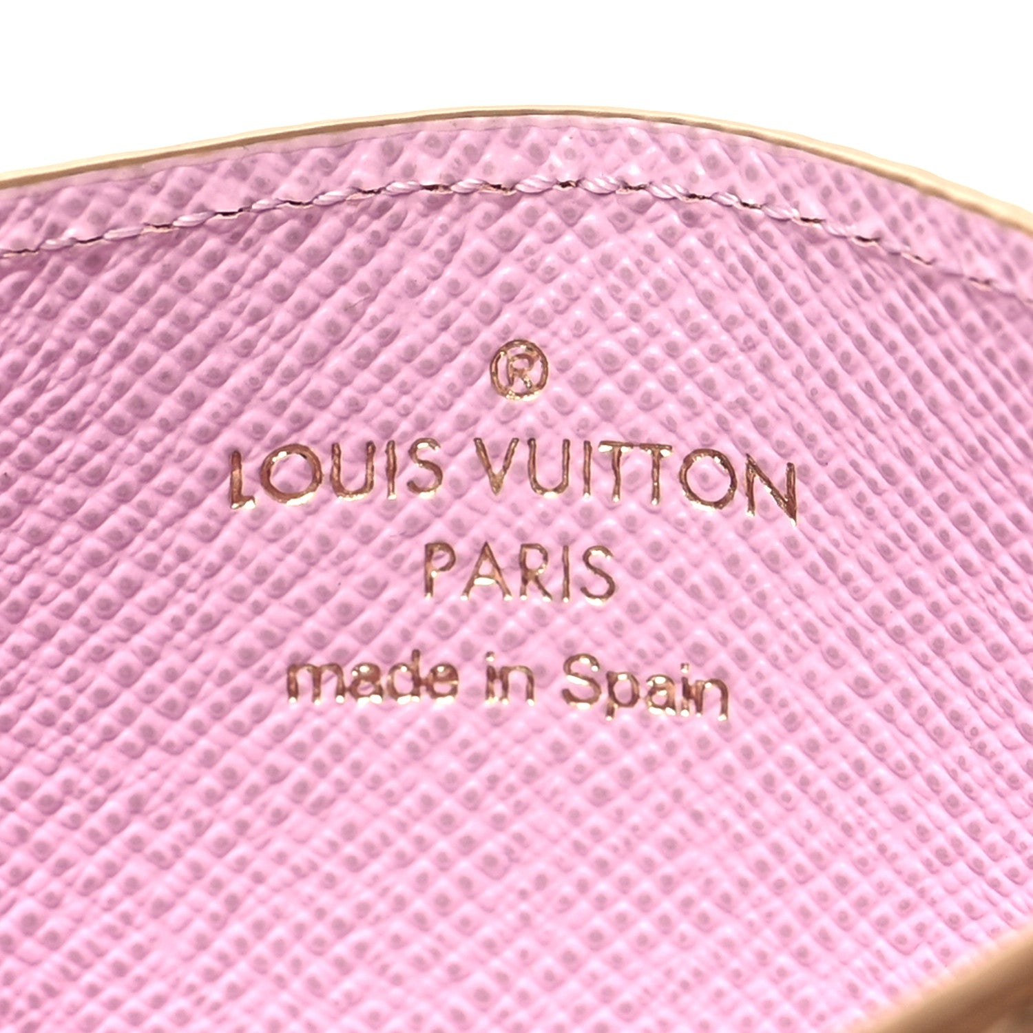 Louis Vuitton Metallic Monogram LV Garden Card Holder Gold 6 of 8
