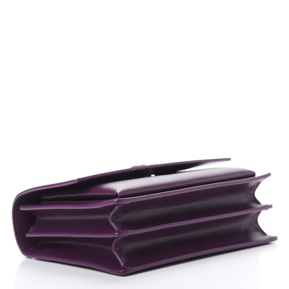 Saint Laurent Calfskin Medium Monogram Sunset Purple 4 of 10