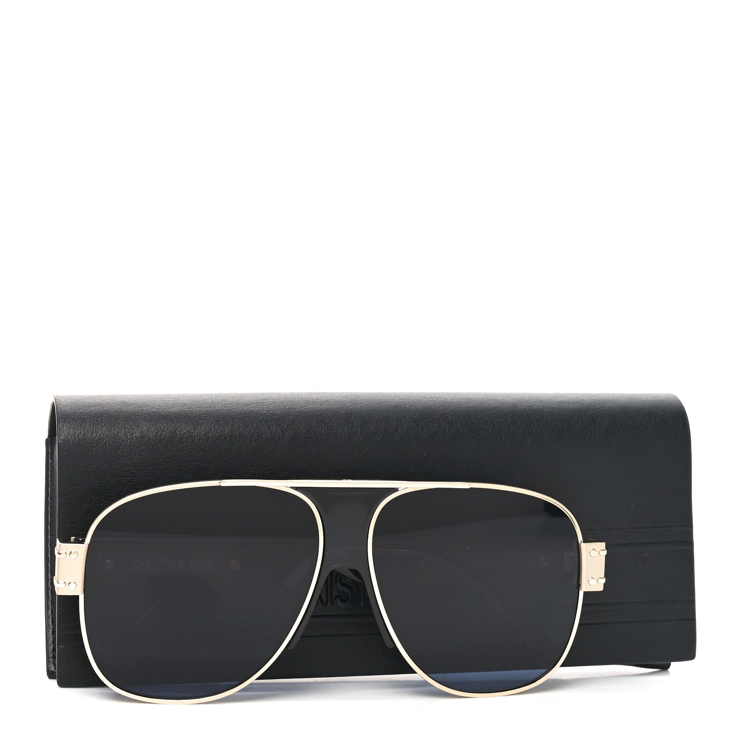 Christian Dior Diorsignature A3U Sunglasses Gold Gradient Smoke 7 of 7