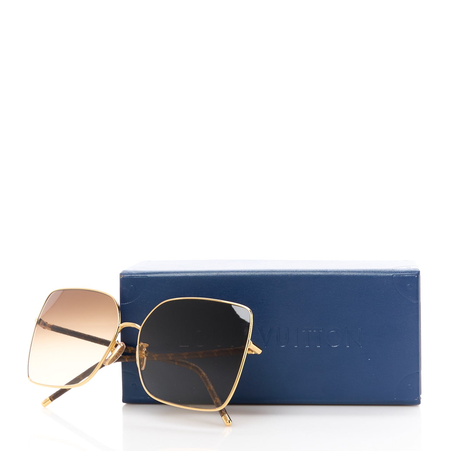 Monogram Metal LV First Square Sunglasses Z1928U