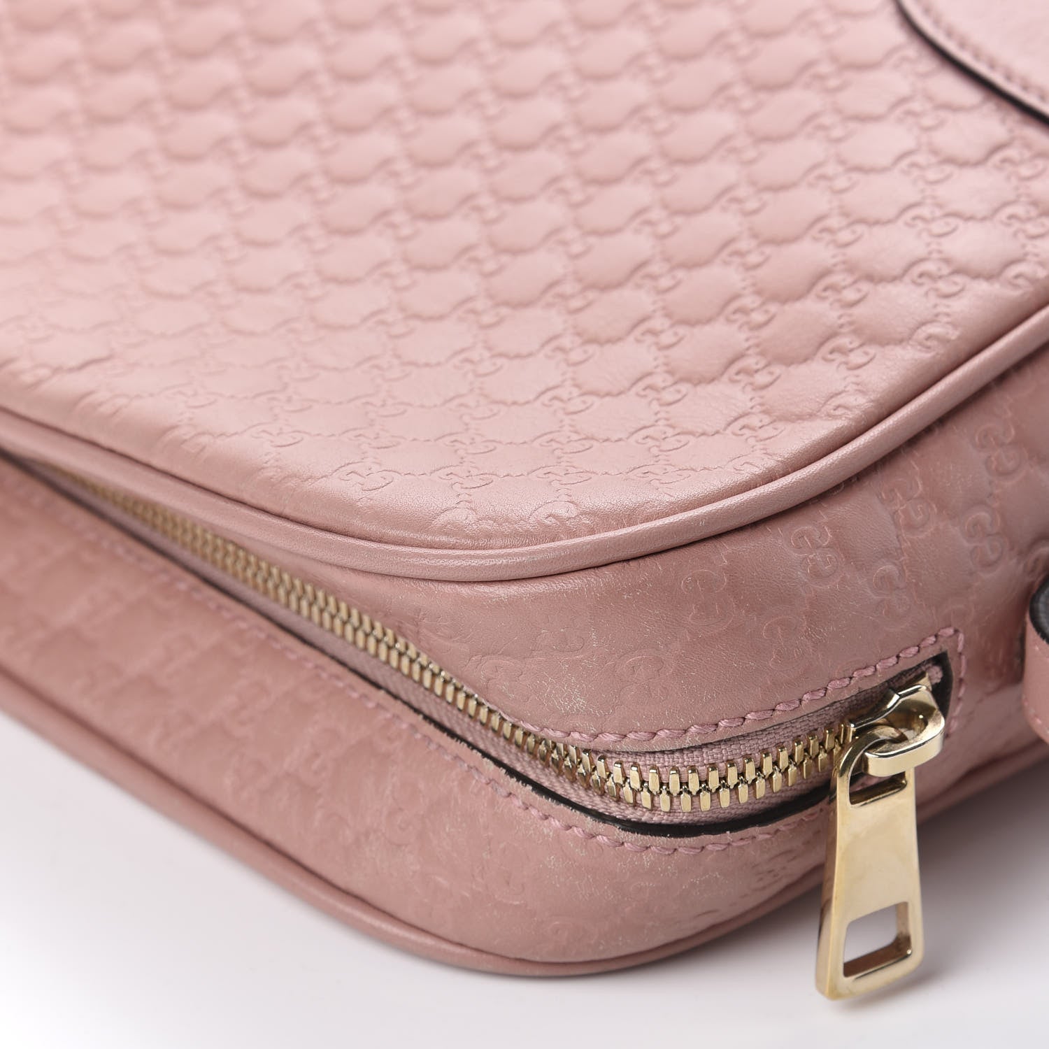 Gucci Soft Microguccissima Mini Bree Messenger Bag Soft Pink 11 of 14