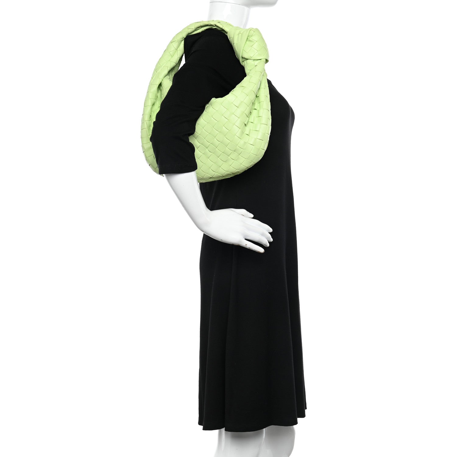 Bottega Veneta Nappa Intrecciato Teen Jodie Hobo Pistachio 2 of 10