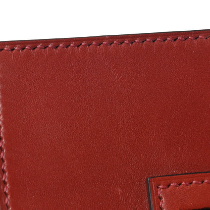Moynat Calfskin Mini Vanity Case Clutch Scarlet Red 10 of 10