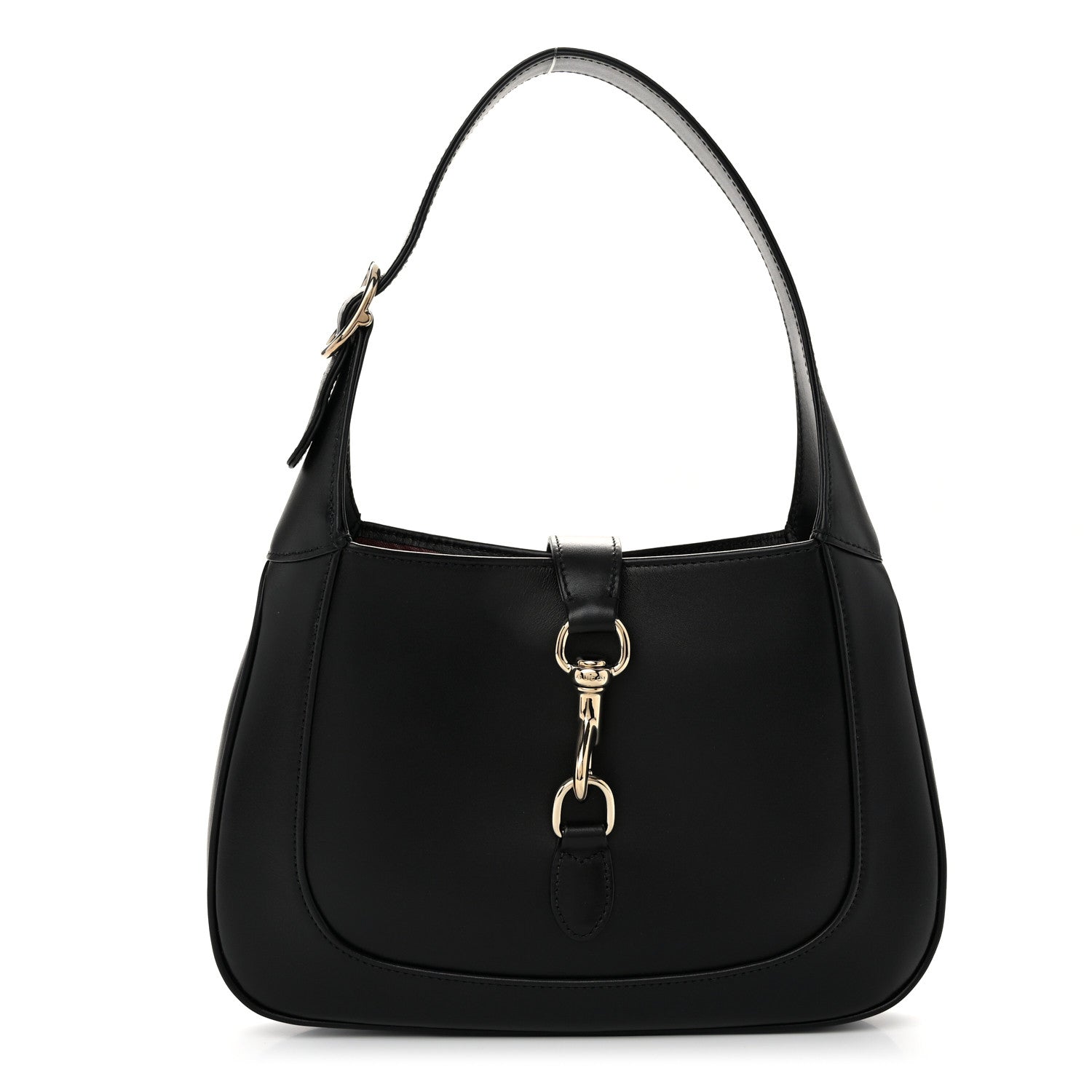 Gucci Calfskin Small Jackie Shoulder Bag Black 1 of 10