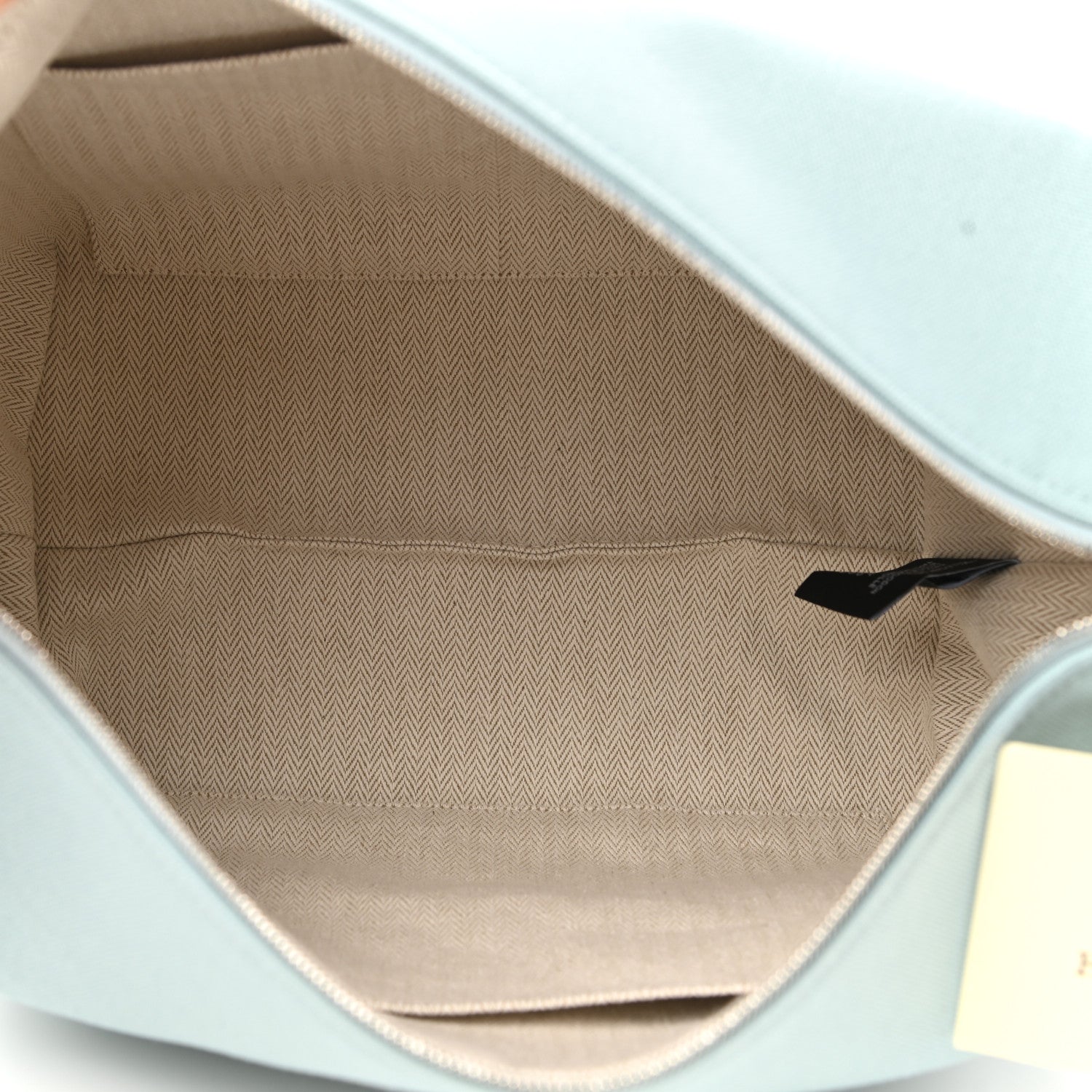 Hermes Canvas Large Bride-A-Brac Pouch Eucalyptus 5 of 9