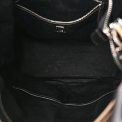 MCM Calfskin Ottomar Large Klara Hobo Black Black 5 of 12