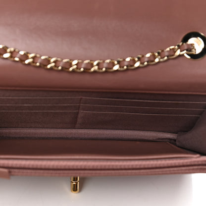 Chanel Lambskin Quilted Trendy CC Wallet On Chain WOC Nude 4 of 5