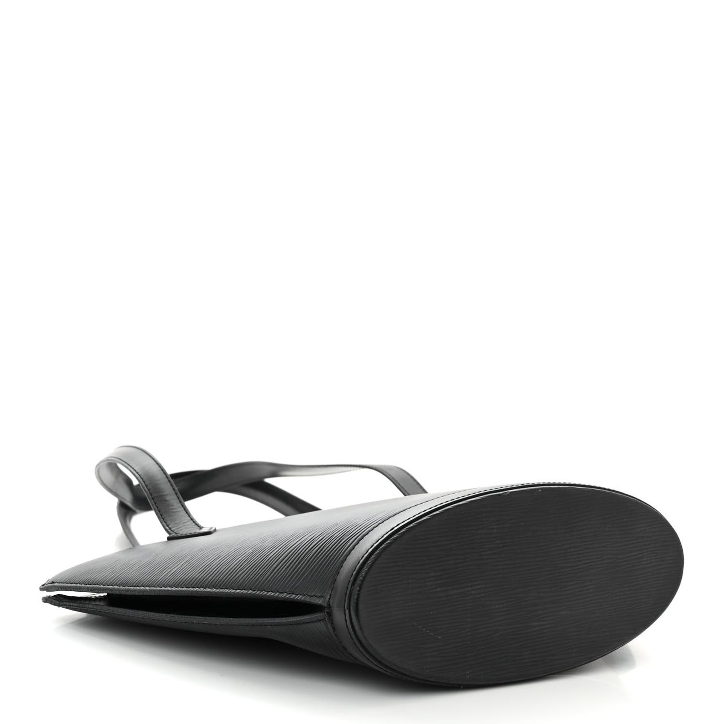 Epi Saint Jacques PM Long Straps Black