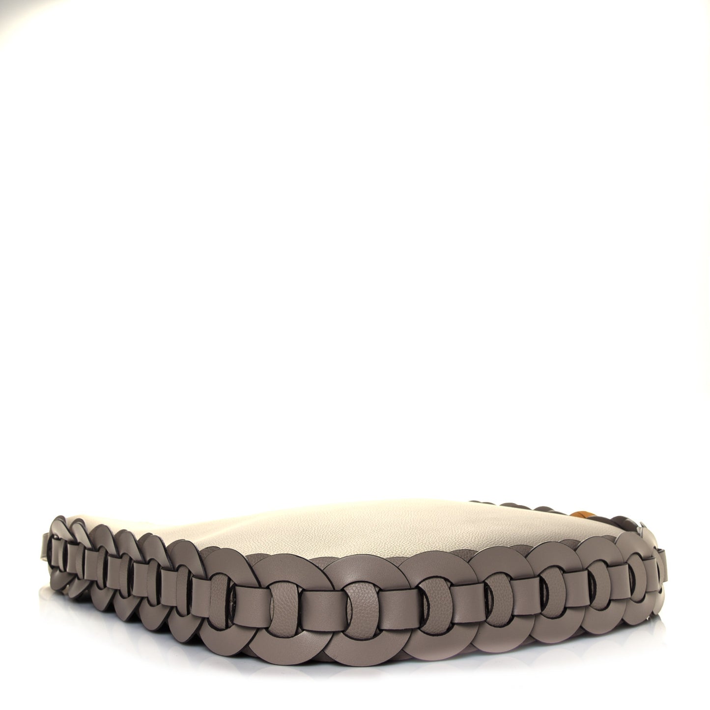 Small Grain Smooth Calfskin Large Darryl Hobo Motty Grey