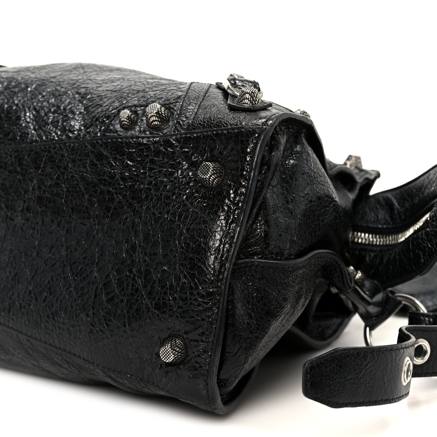 Balenciaga Agneau Arena Small Neo Cagole City Handbag Black 11 of 11