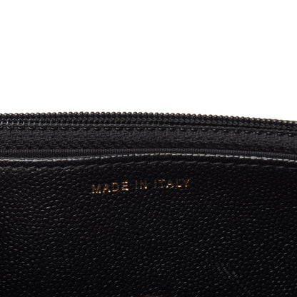 Chanel Caviar Quilted Vintage Mademoiselle Wallet On Chain WOC Black 9 of 12