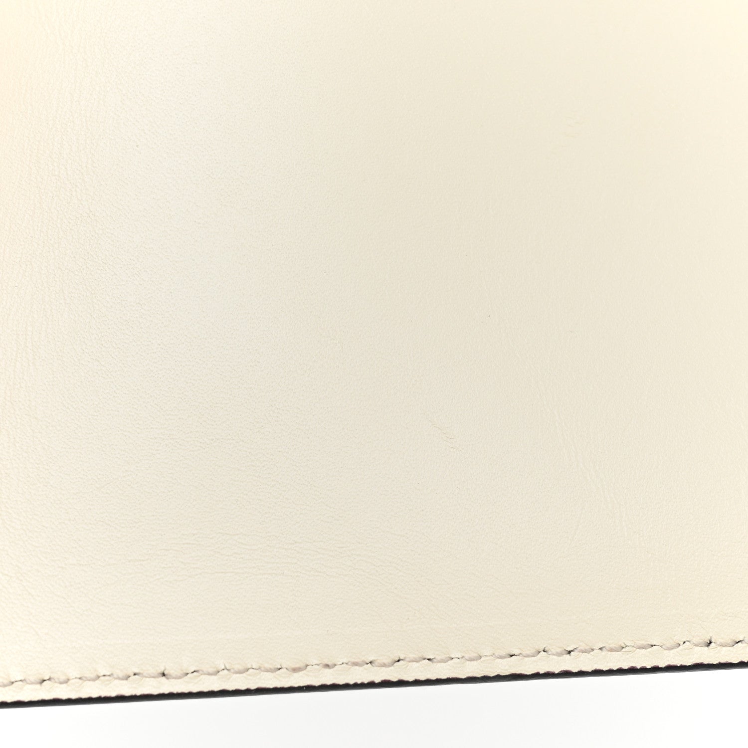 Salvatore Ferragamo Calfskin Perforated Sofia Satchel White 19 of 26