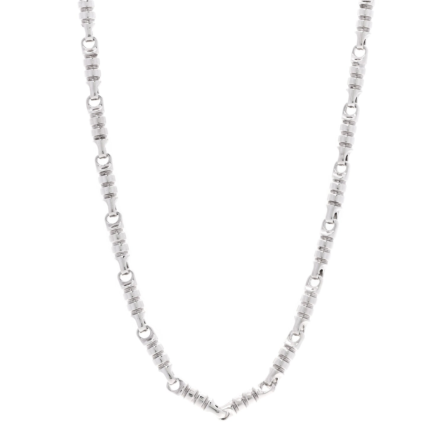 Tiffany Sterling Silver Paloma Picasso Groove Necklace 1 of 4