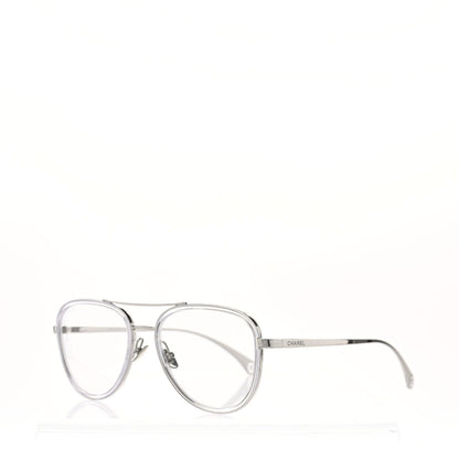 Chanel Acetate Pilot Eyeglasses 2196-S Clear 1 of 7