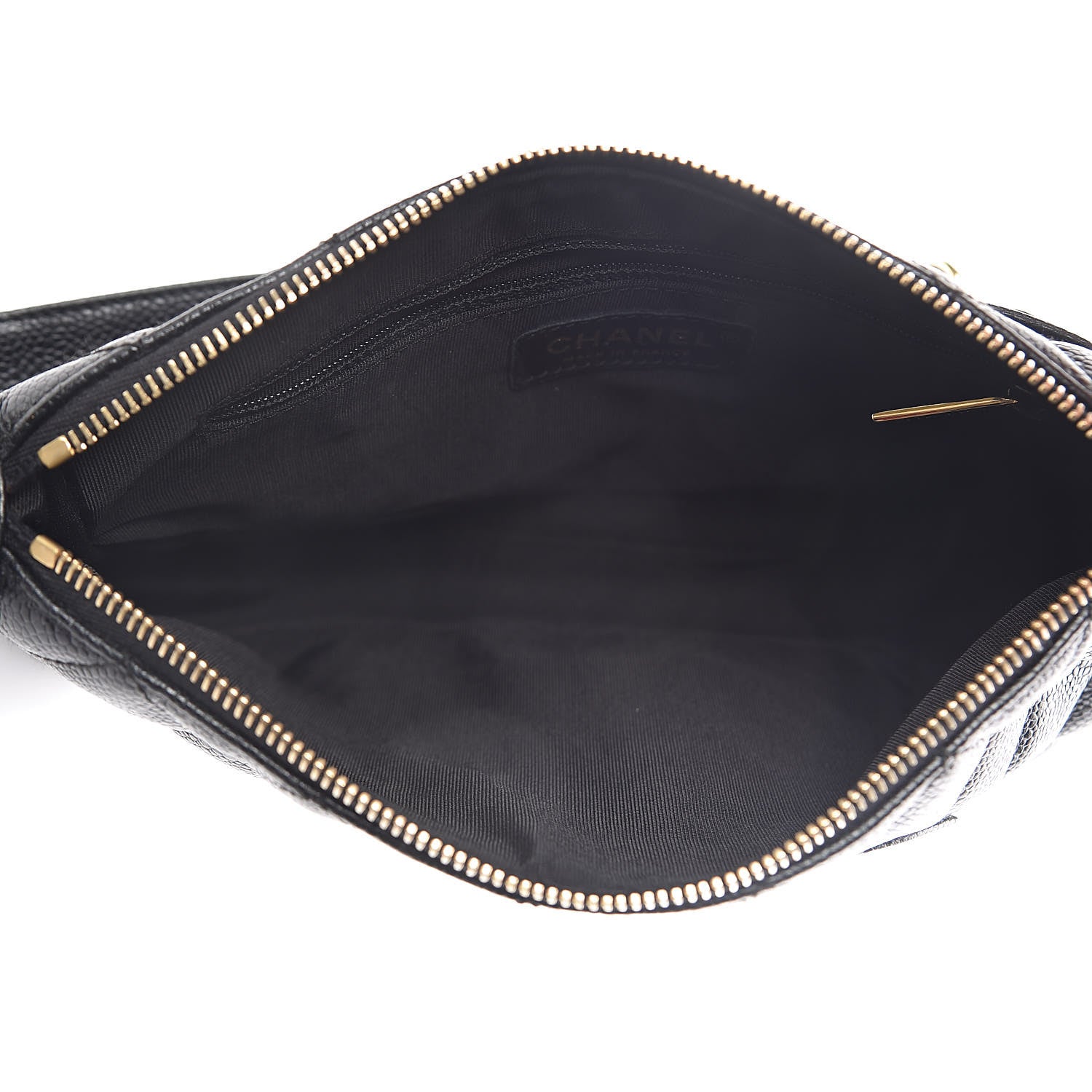 Chanel Caviar Quilted CC Shoulder Bag Black 5 of 11