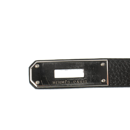 Hermes Taurillon Clemence Birkin 30 Black 24 of 28