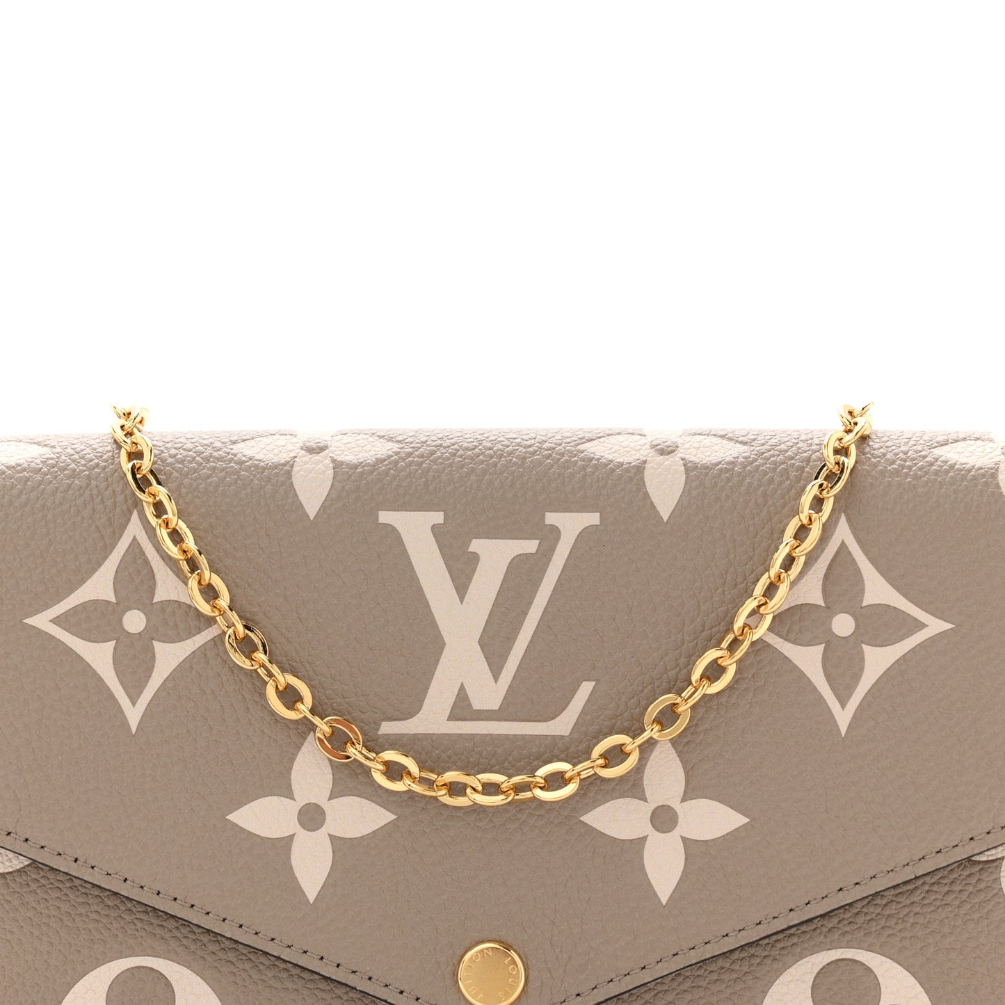 Empreinte Monogram Giant Felicie Pochette Tourterelle Creme