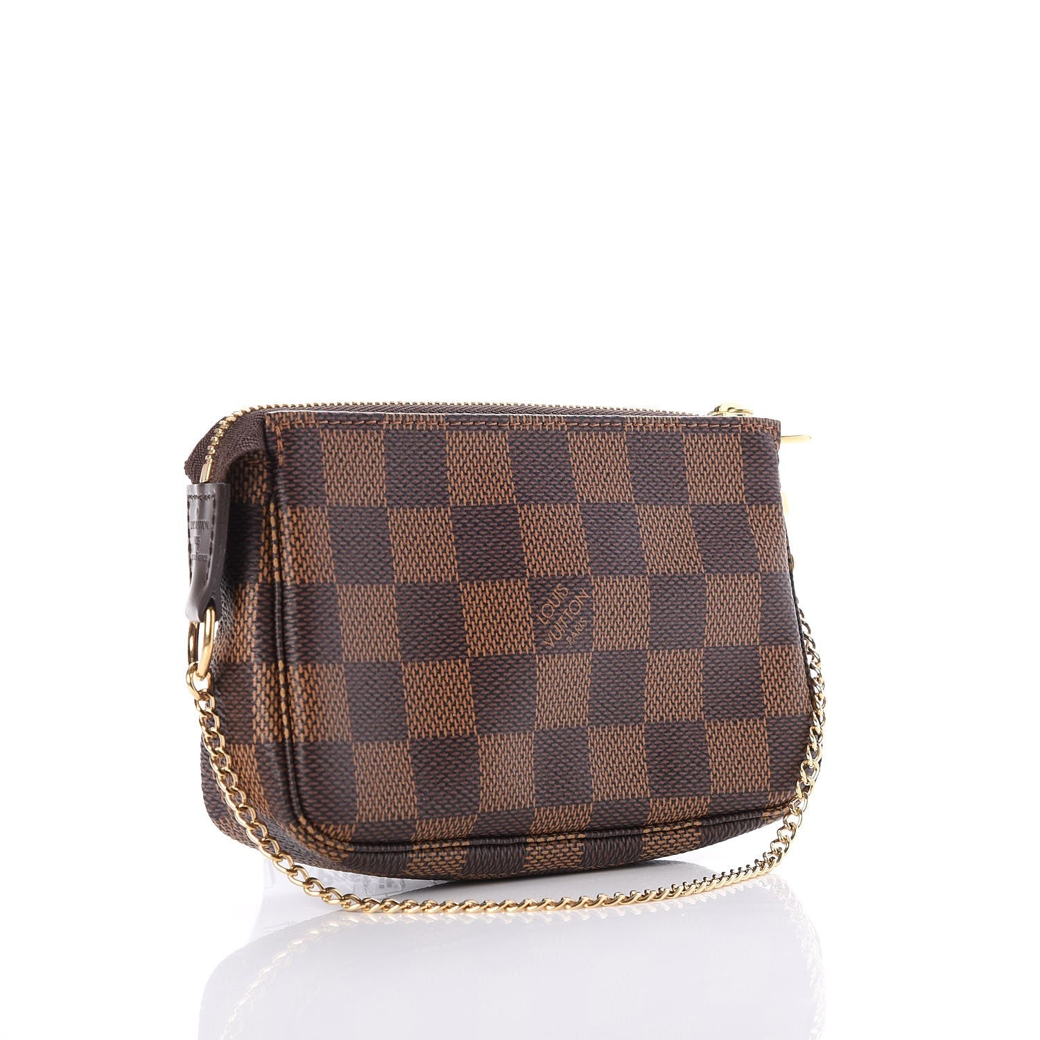 Louis Vuitton Damier Ebene Mini Pochette Accessories 3 of 8